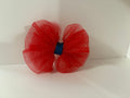 Mini Red Tulle bow