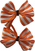 Orange striped piggy set