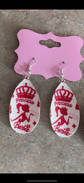 Small Princess Barbie Earrings